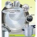 Borda lisa utensílio de cozinha utensílios de cozinha disco de alumínio alumínio alumínio círculos 1050